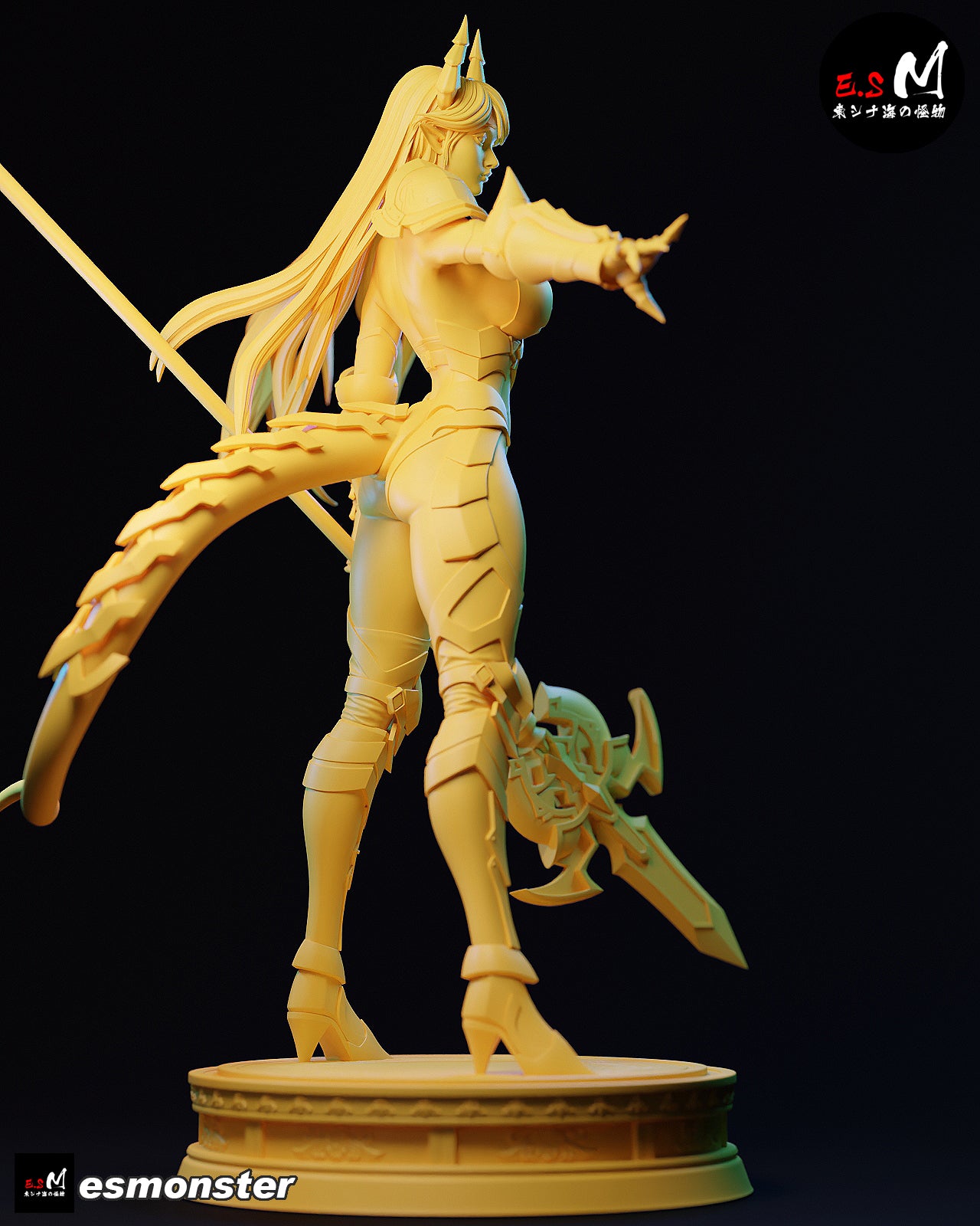 Luna Style Epic Seven Unpainted Resin Garage Model Kit (1/6-1/12)
