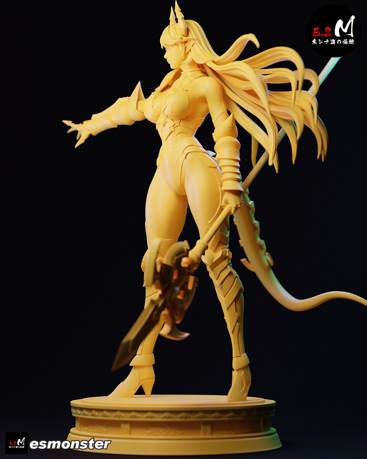 Luna Style Epic Seven Unpainted Resin Garage Model Kit (1/6-1/12)