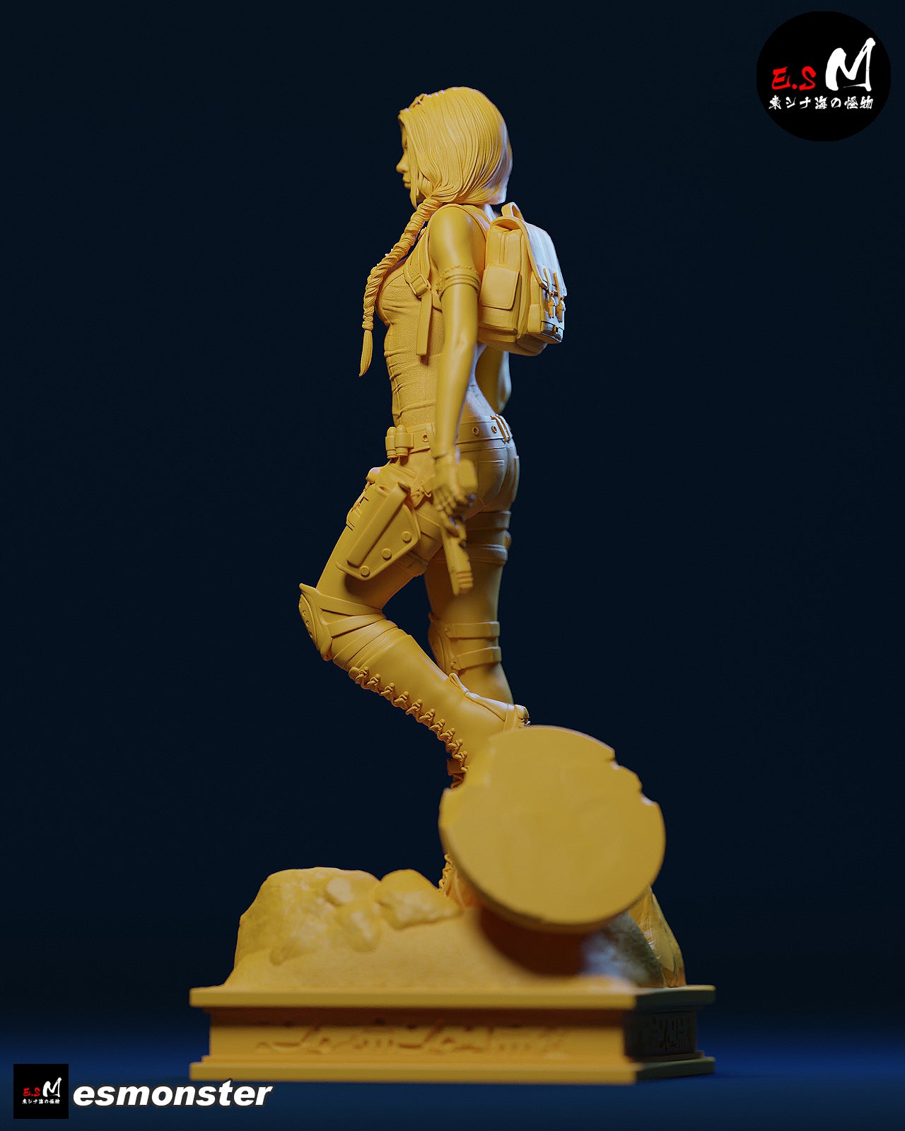 Lara Croft Confident Style Tomb Raider Unpainted Resin Garage Kit (1/6-1/12)