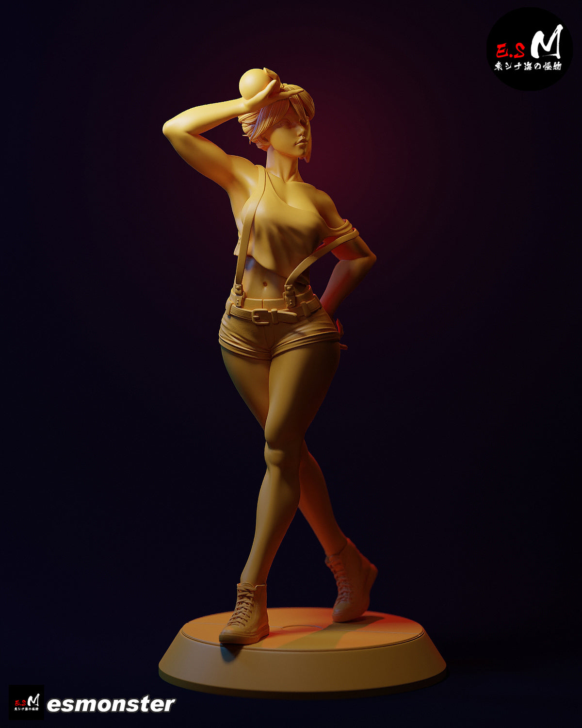 Misty Style Pokemon Anime Unpainted Resin Garage Kit (1/6-1/12)