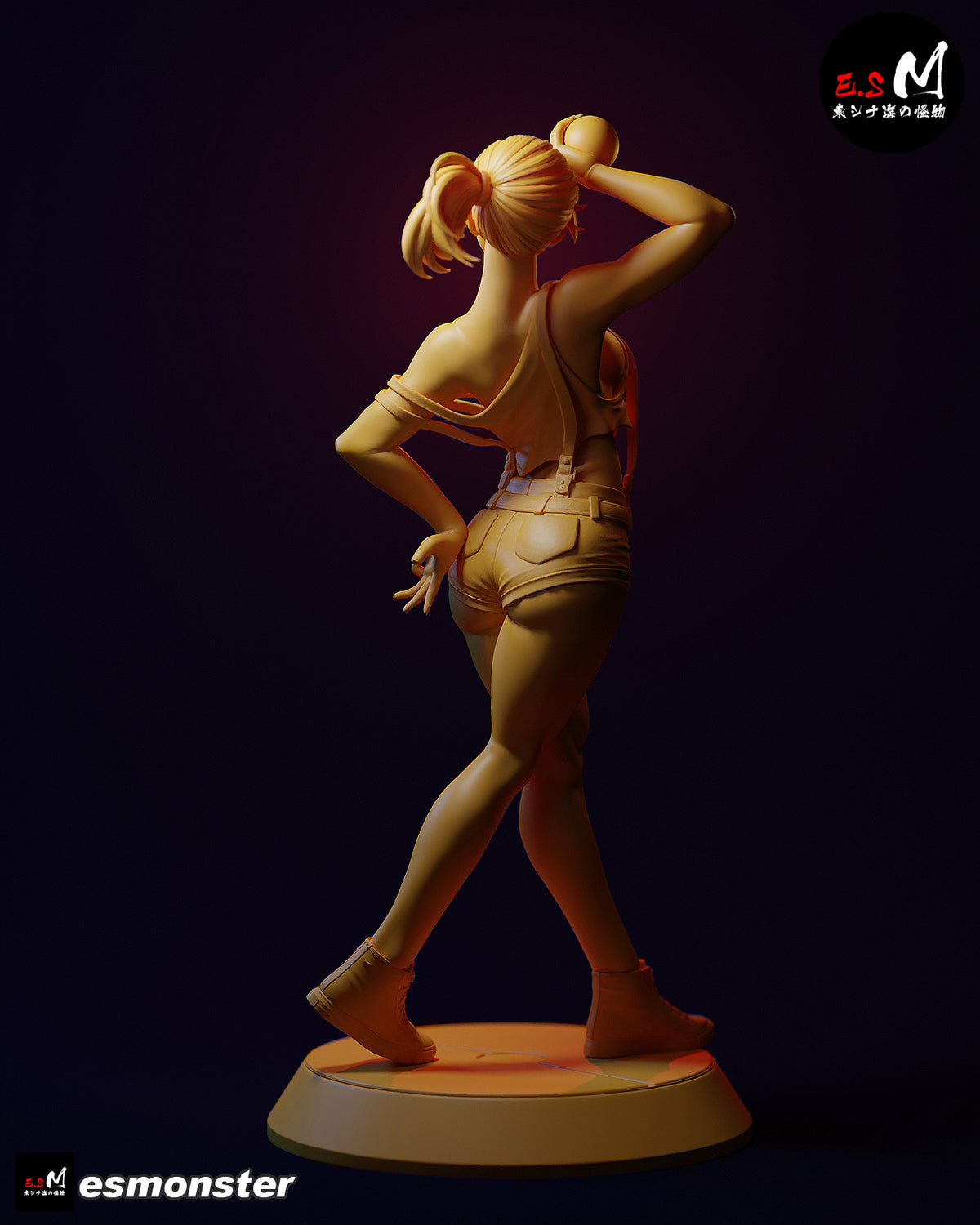Misty Style Pokemon Anime Unpainted Resin Garage Kit (1/6-1/12)