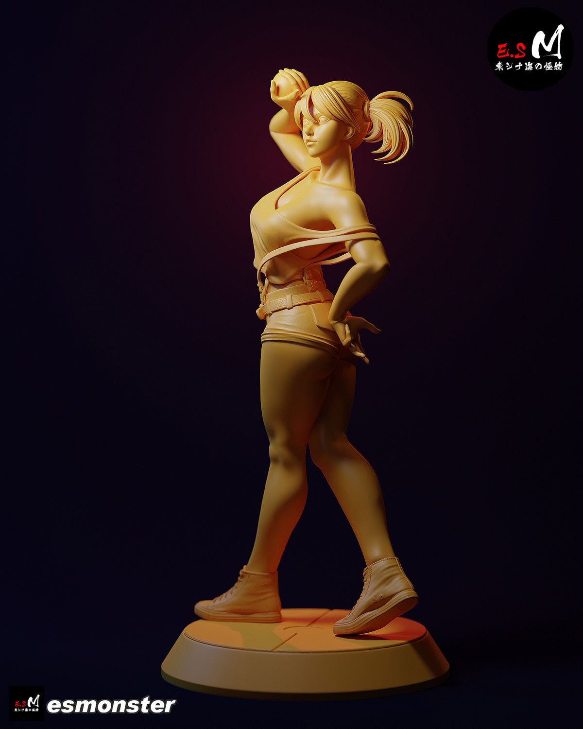 Misty Style Pokemon Anime Unpainted Resin Garage Kit (1/6-1/12)