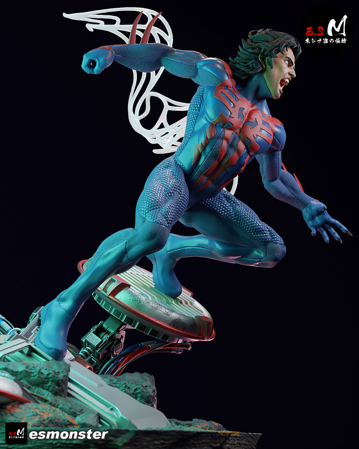 Attack Miguel O'Hara Style Marvel Unpainted Resin Garage Kit (1/6-1/12)