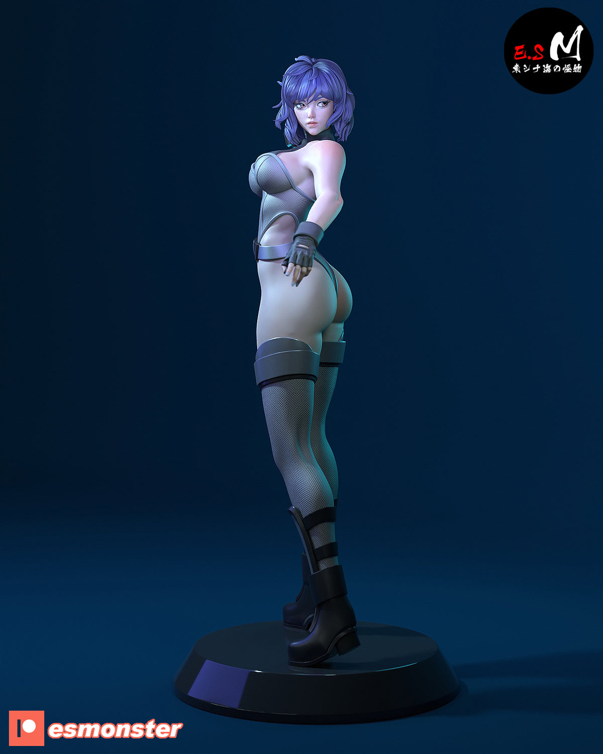 Motoko Style Ghost in the Shell Combat Resin Garage Kit (1/6-1/12)