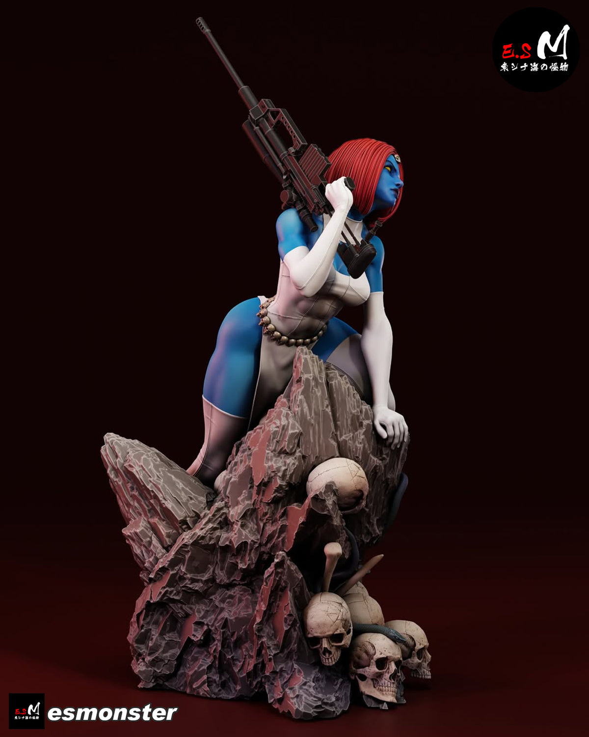 Mystique Style Marvel Unpainted Resin Garage Model Kit (1/6-1/12)