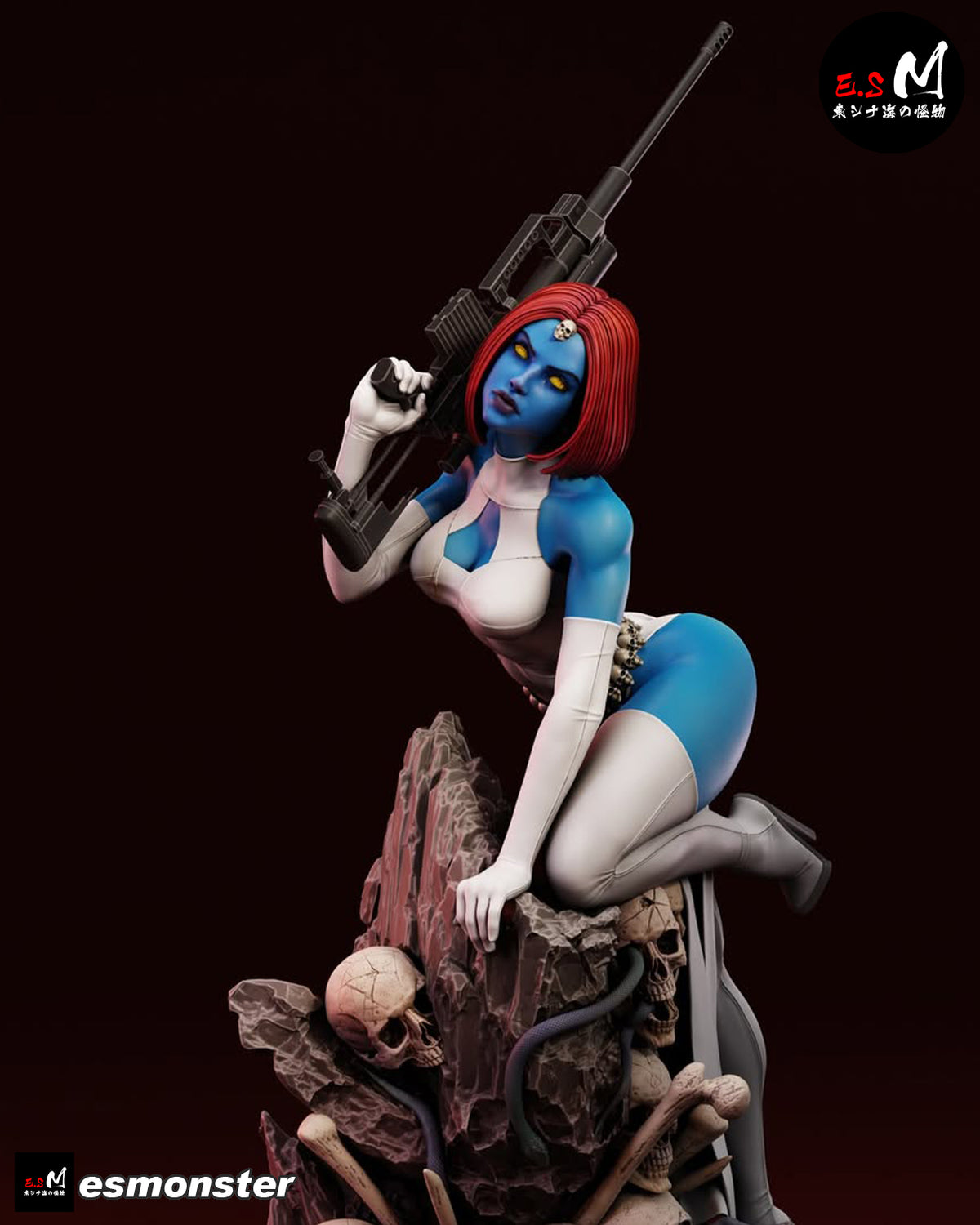 Mystique Style Marvel Unpainted Resin Garage Model Kit (1/6-1/12)