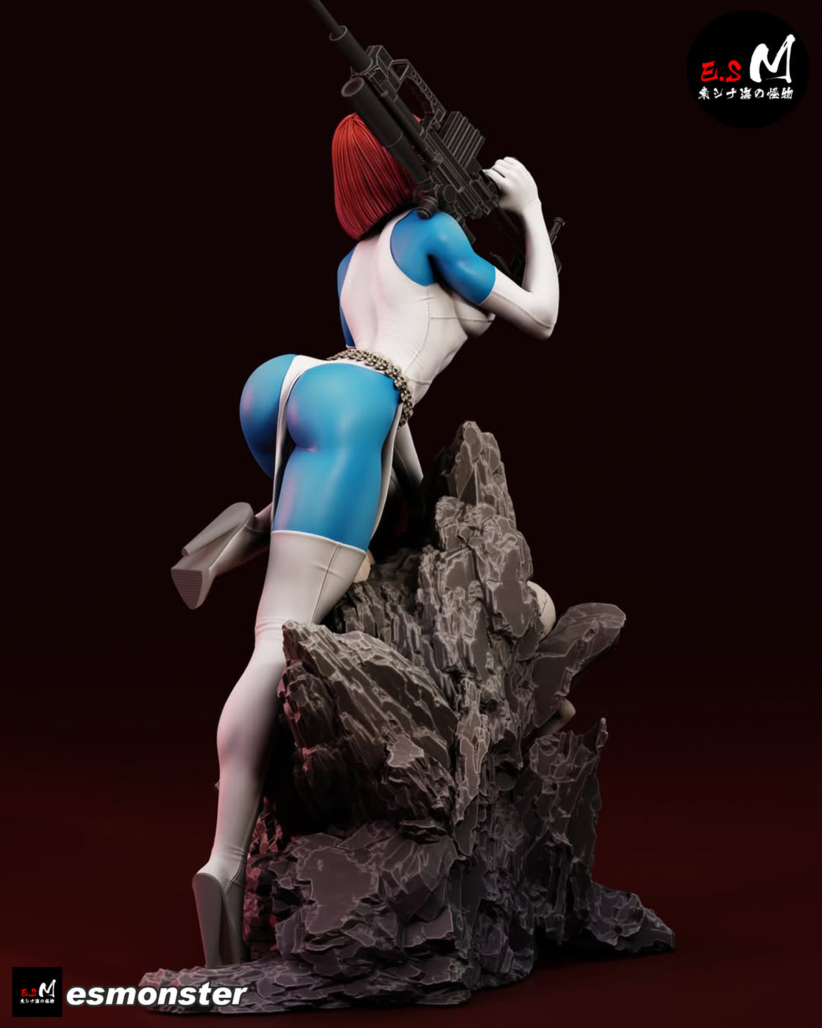 Mystique Style Marvel Unpainted Resin Garage Model Kit (1/6-1/12)