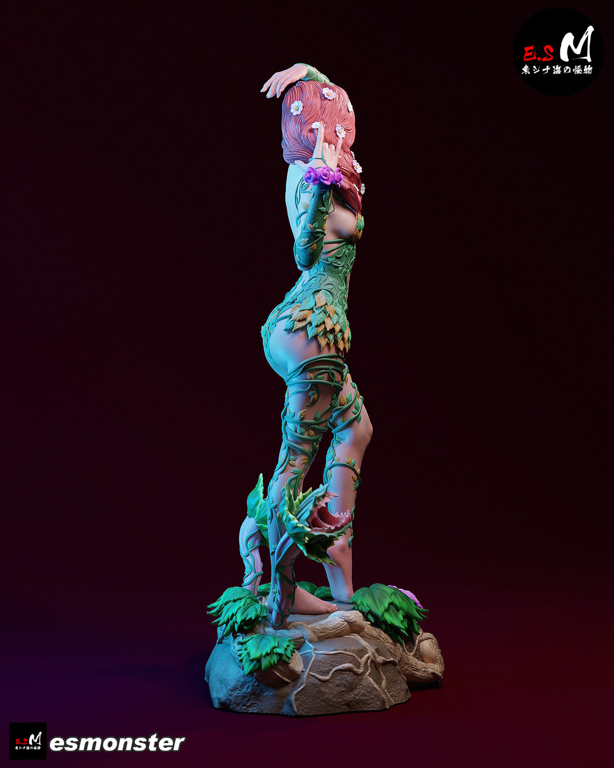 Poison Ivy Alluring Style DC Unpainted Resin Garage Kit (1/6-1/12)