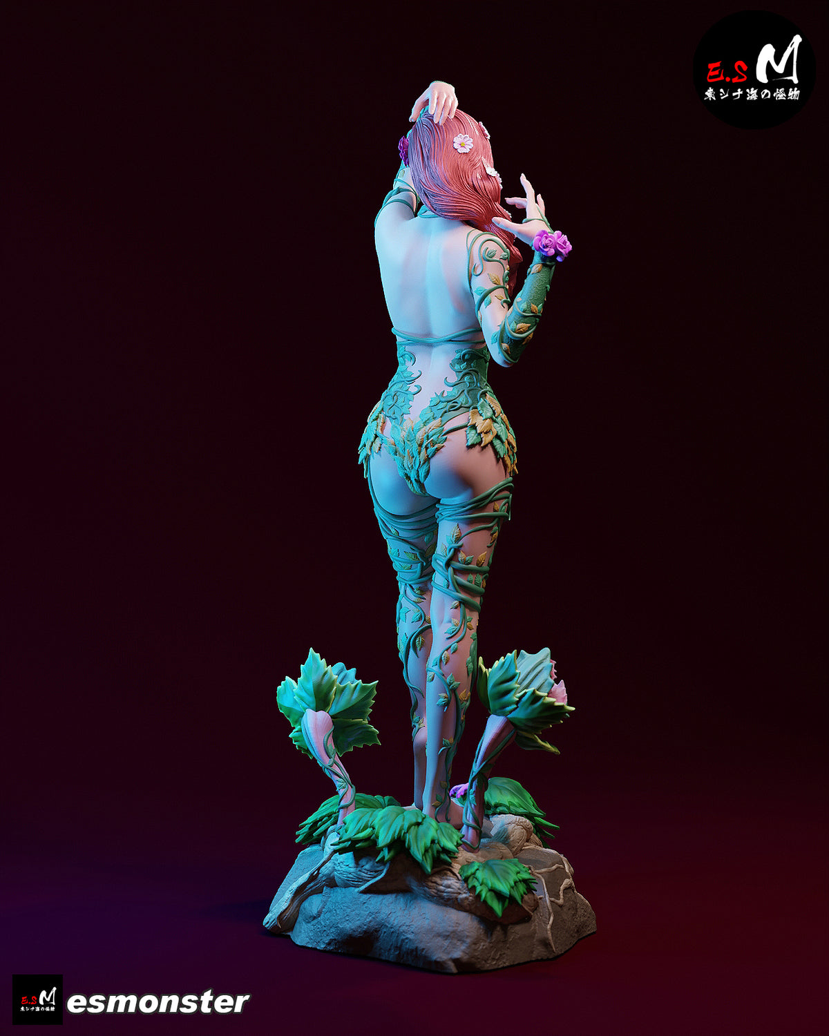 Poison Ivy Alluring Style DC Unpainted Resin Garage Kit (1/6-1/12)