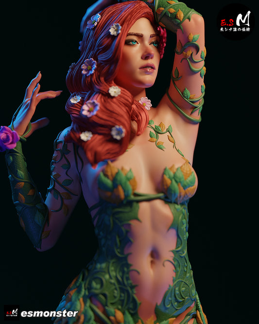 Poison Ivy Alluring Style DC Unpainted Resin Garage Kit (1/6-1/12)