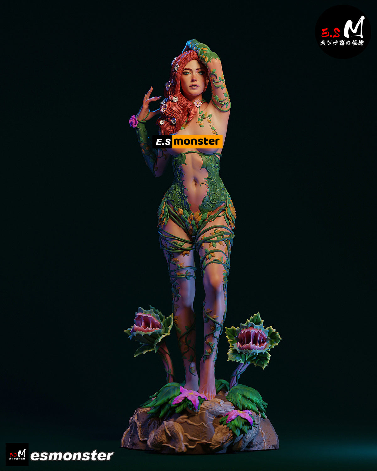 Poison Ivy Alluring Style DC Unpainted Resin Garage Kit (1/6-1/12)