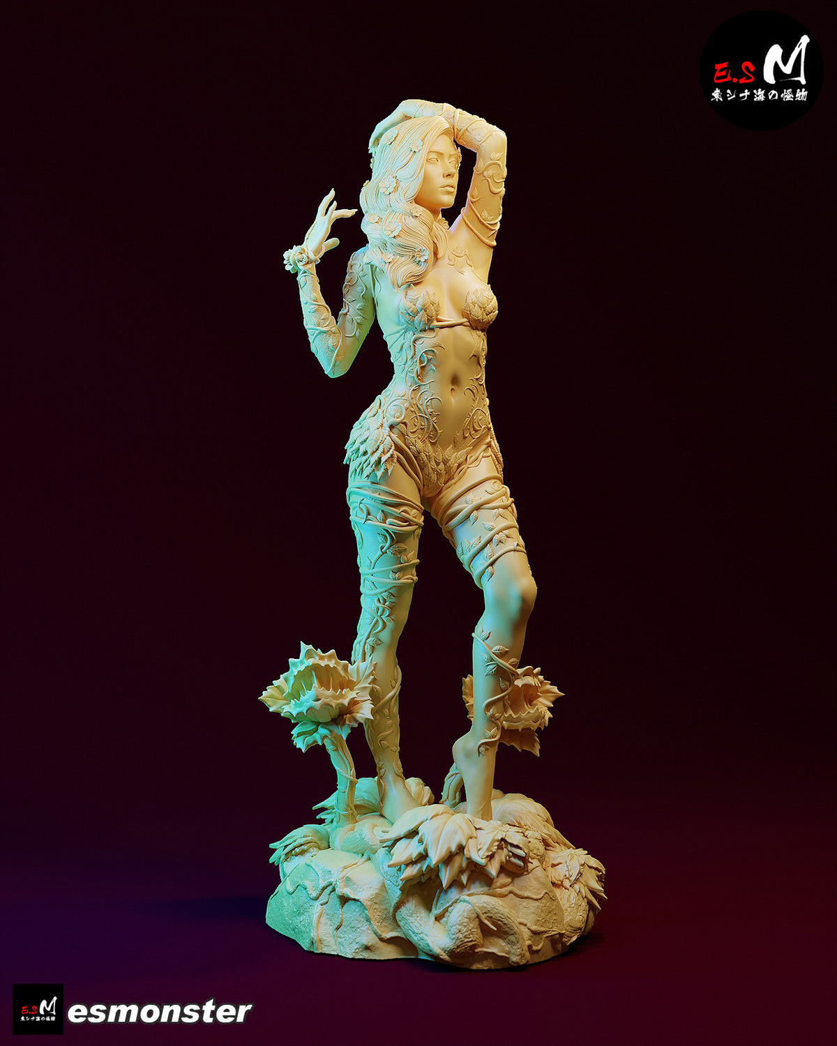 Poison Ivy Alluring Style DC Unpainted Resin Garage Kit (1/6-1/12)