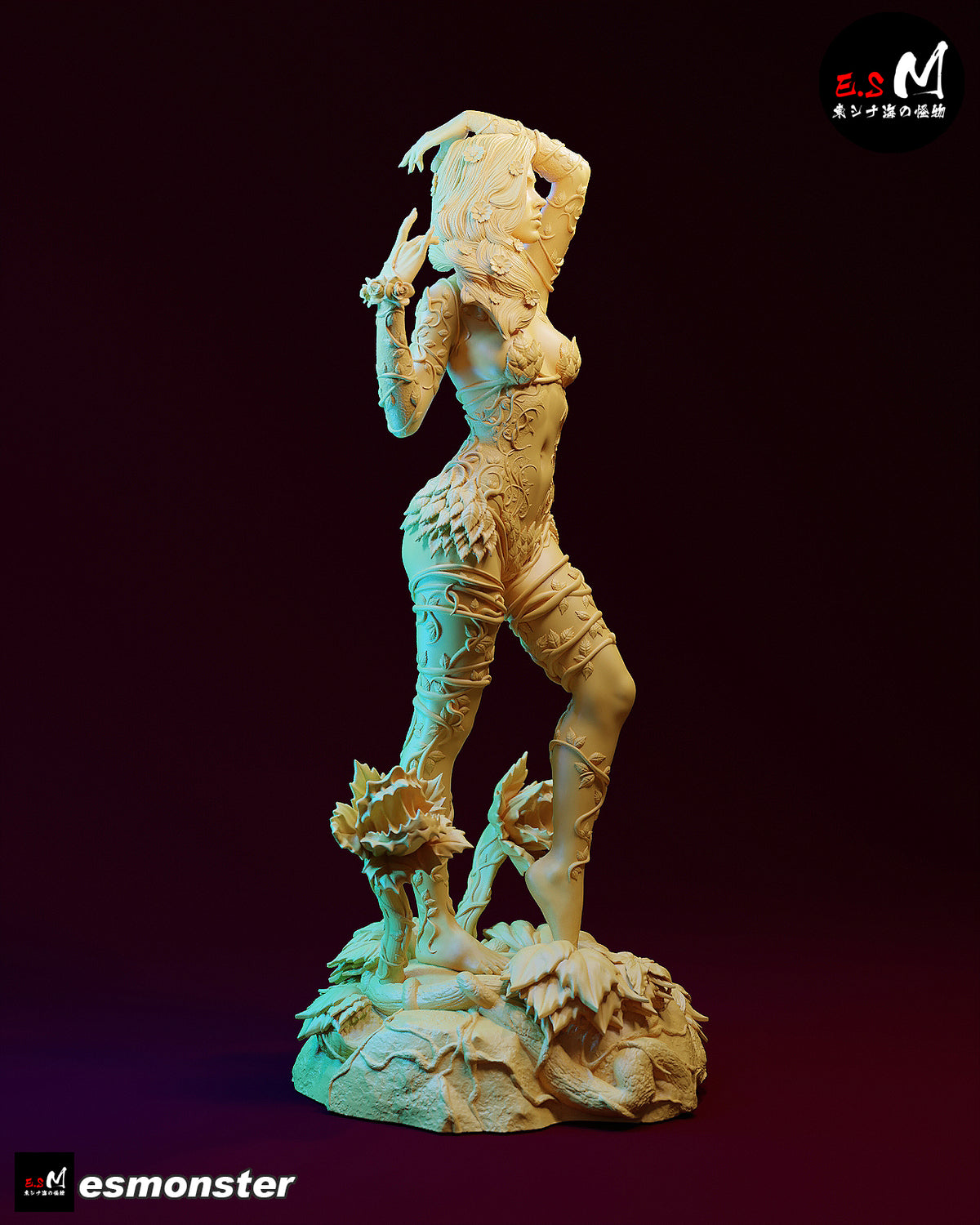 Poison Ivy Alluring Style DC Unpainted Resin Garage Kit (1/6-1/12)