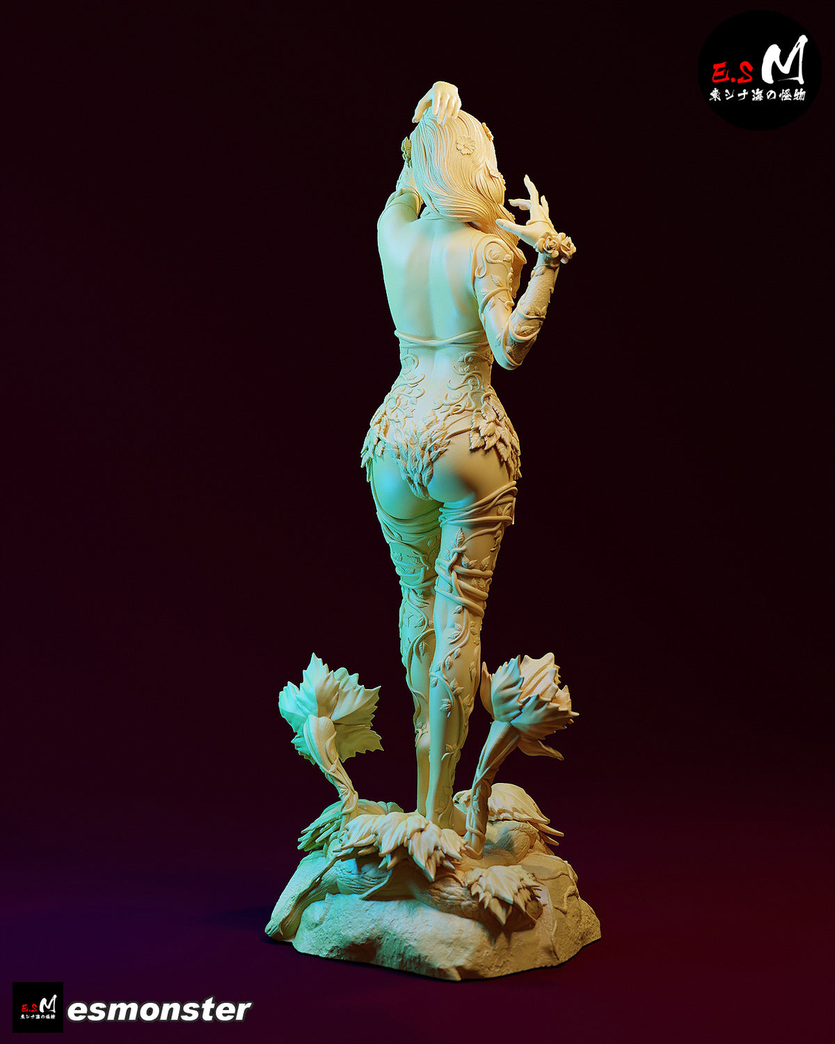 Poison Ivy Alluring Style DC Unpainted Resin Garage Kit (1/6-1/12)