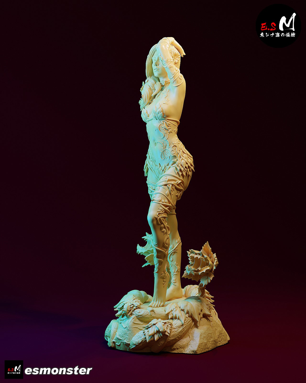 Poison Ivy Alluring Style DC Unpainted Resin Garage Kit (1/6-1/12)