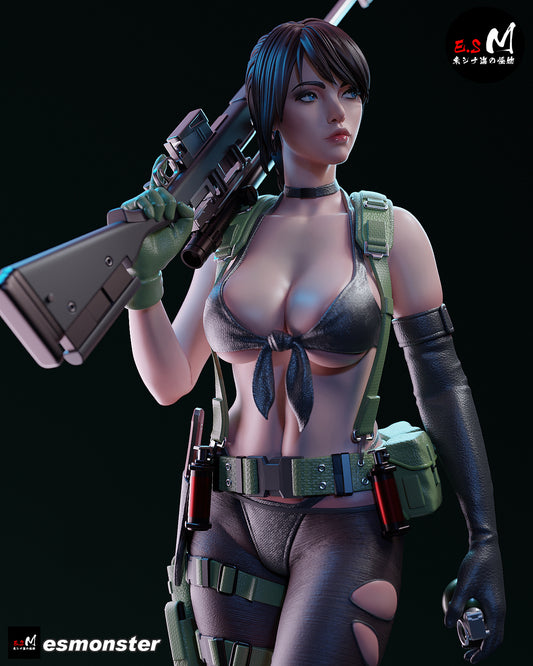 Steady Quiet Style Metal Gear Unpainted Resin Garage Kit (1/6-1/12)