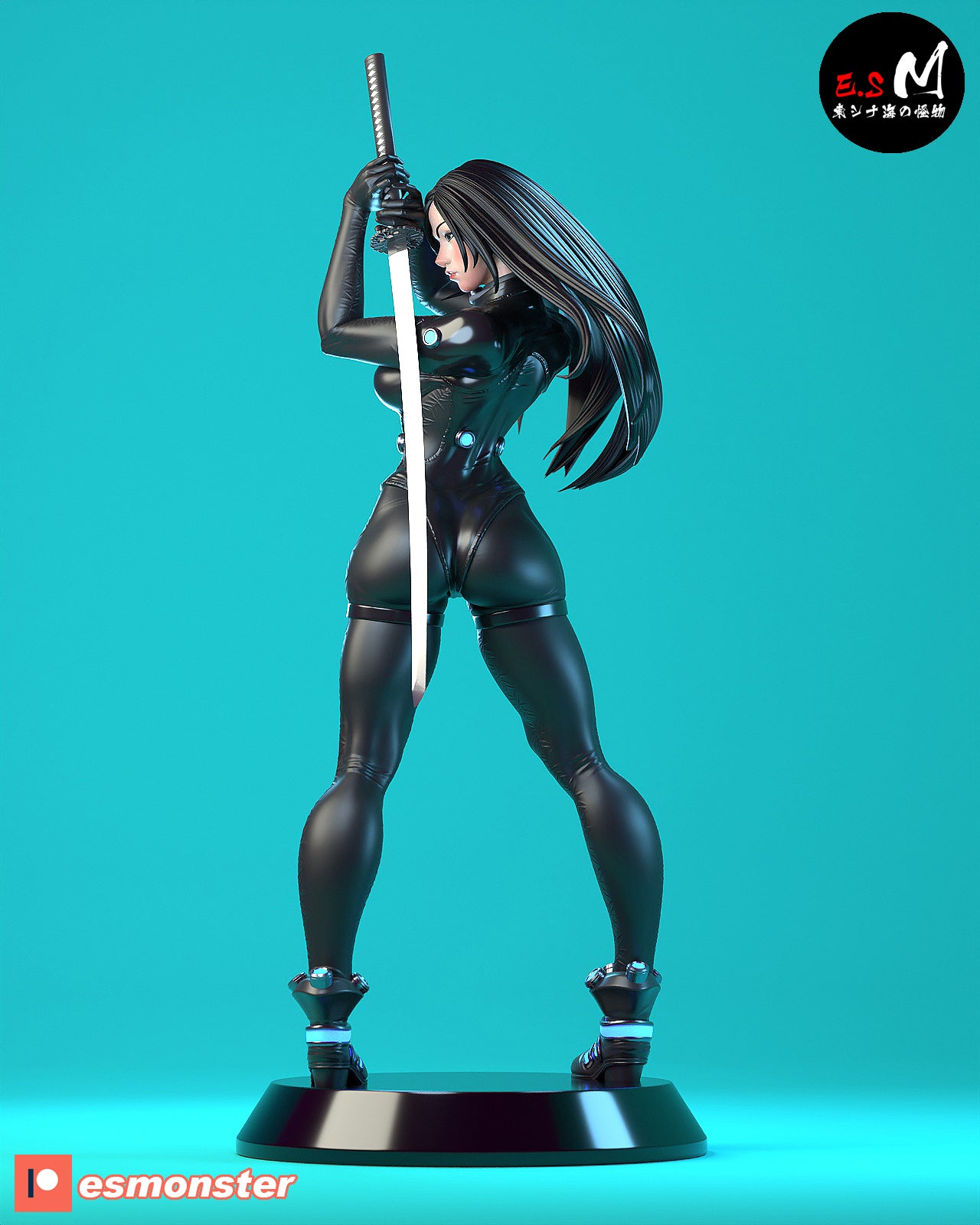 Reika Shimohira Style Gantz Anime Unpainted Resin Garage Kit (1/6-1/12)