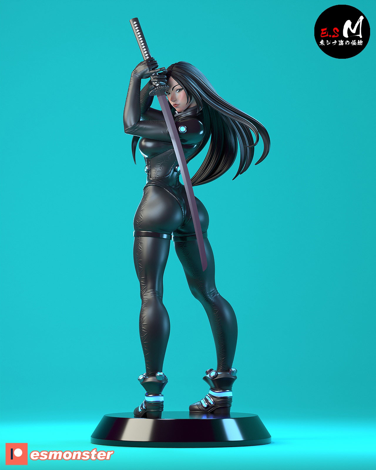 Reika Shimohira Style Gantz Anime Unpainted Resin Garage Kit (1/6-1/12)