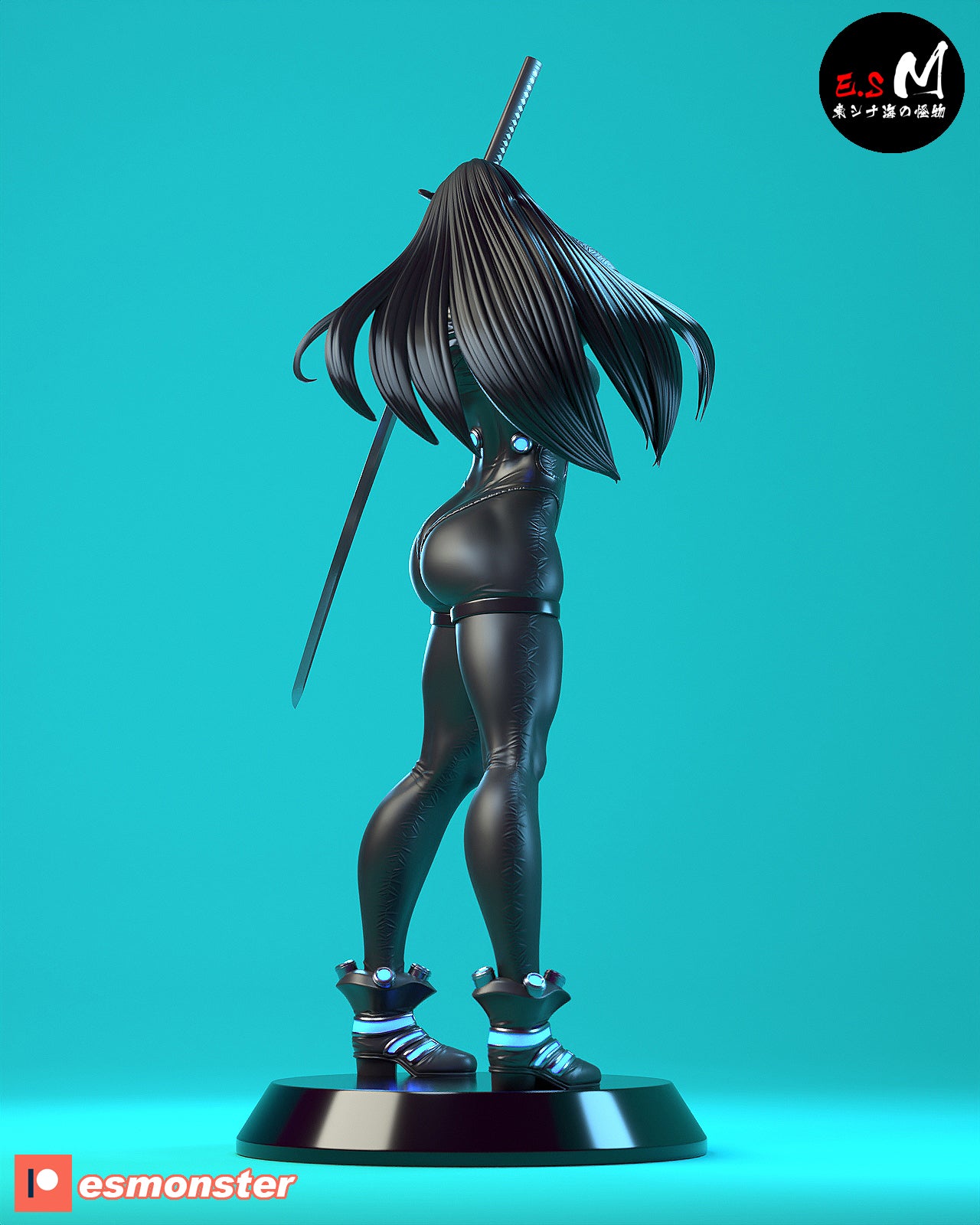 Reika Shimohira Style Gantz Anime Unpainted Resin Garage Kit (1/6-1/12)
