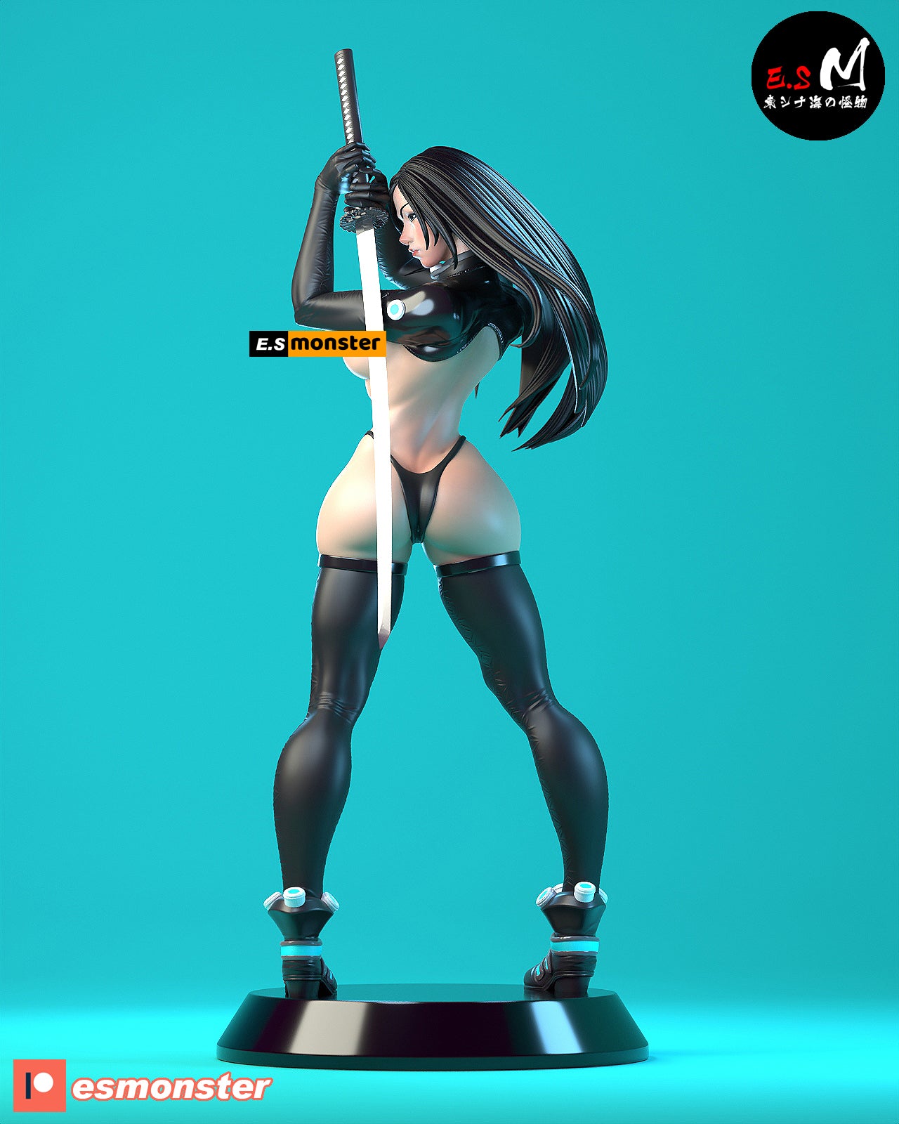 Reika Shimohira Style Gantz Anime Unpainted Resin Garage Kit (1/6-1/12)