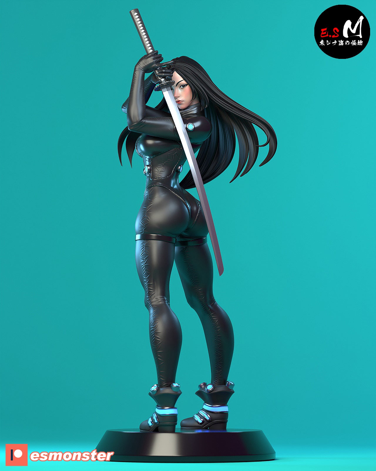 Reika Shimohira Style Gantz Anime Unpainted Resin Garage Kit (1/6-1/12)