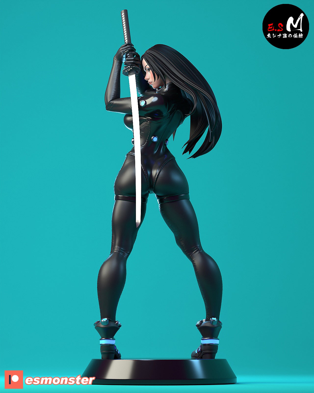 Reika Shimohira Style Gantz Anime Unpainted Resin Garage Kit (1/6-1/12)