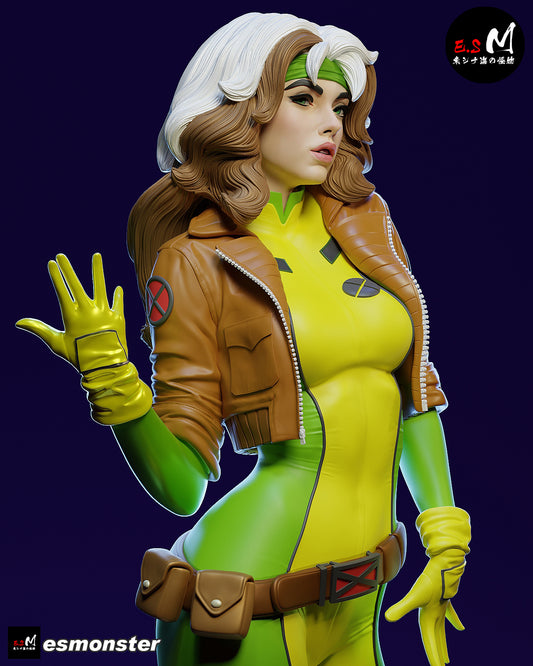 Rogue Casual Style X-Men Unpainted Resin Garage Model Kit (1/6-1/12)