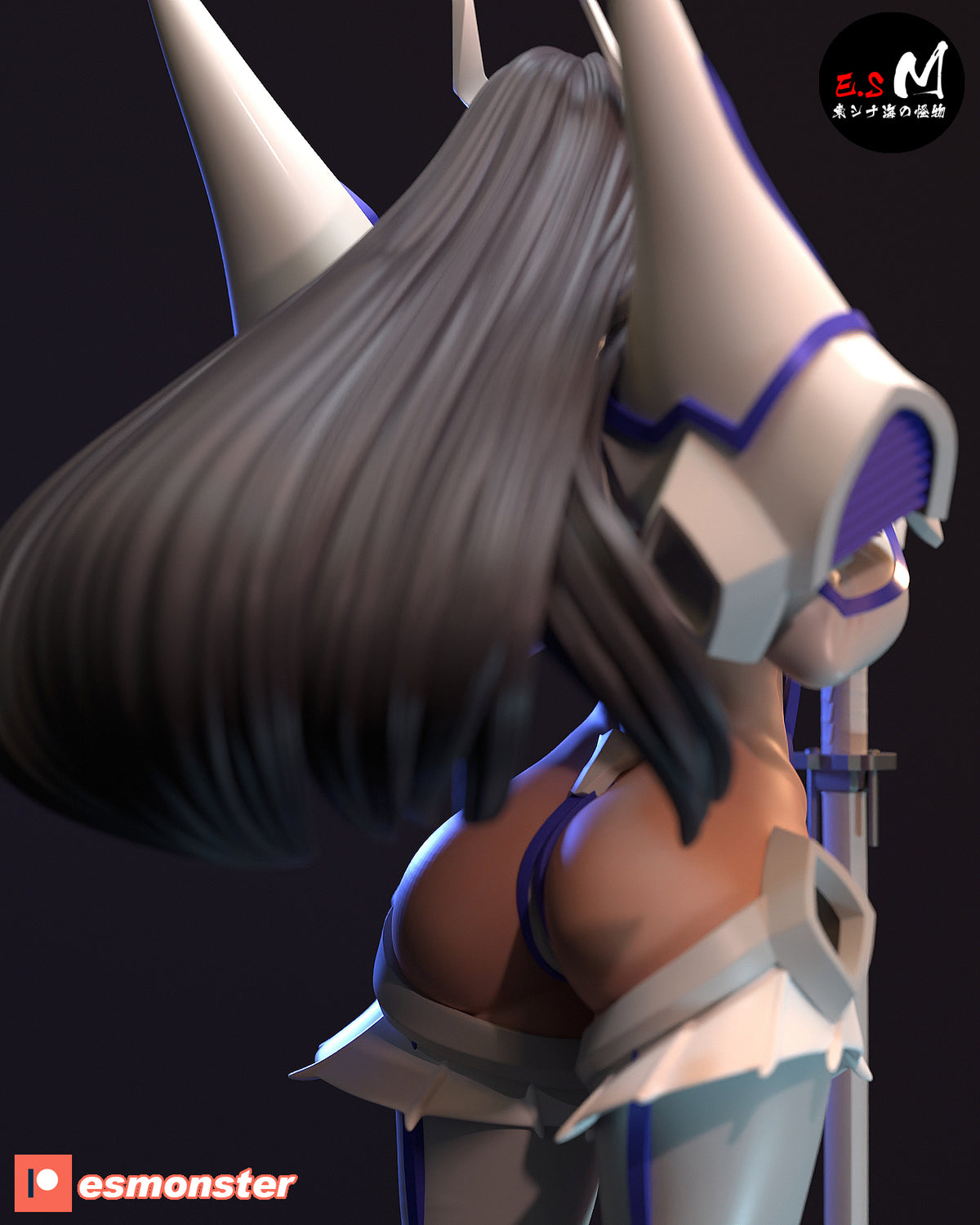 Satsuki Kiryuin Style Kill la Kill Anime Unpainted Resin Garage Kit (1/6-1/12)