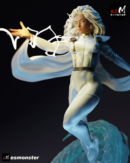 Storm Lightning Style X-Men Unpainted Resin Garage Model Kit (1/6-1/12)