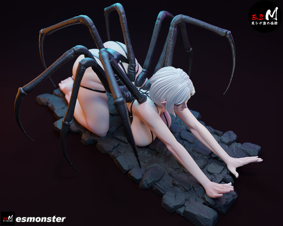 Spider Demon Woman Dark Fantasy Unpainted Resin Garage Model Kit (1/6-1/12)