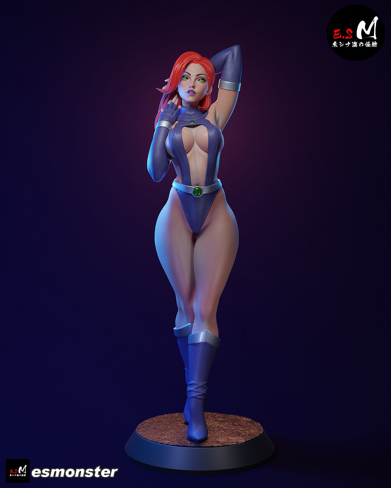 Starfire Alluring Style DC Unpainted Resin Garage Model Kit (1/6-1/12)