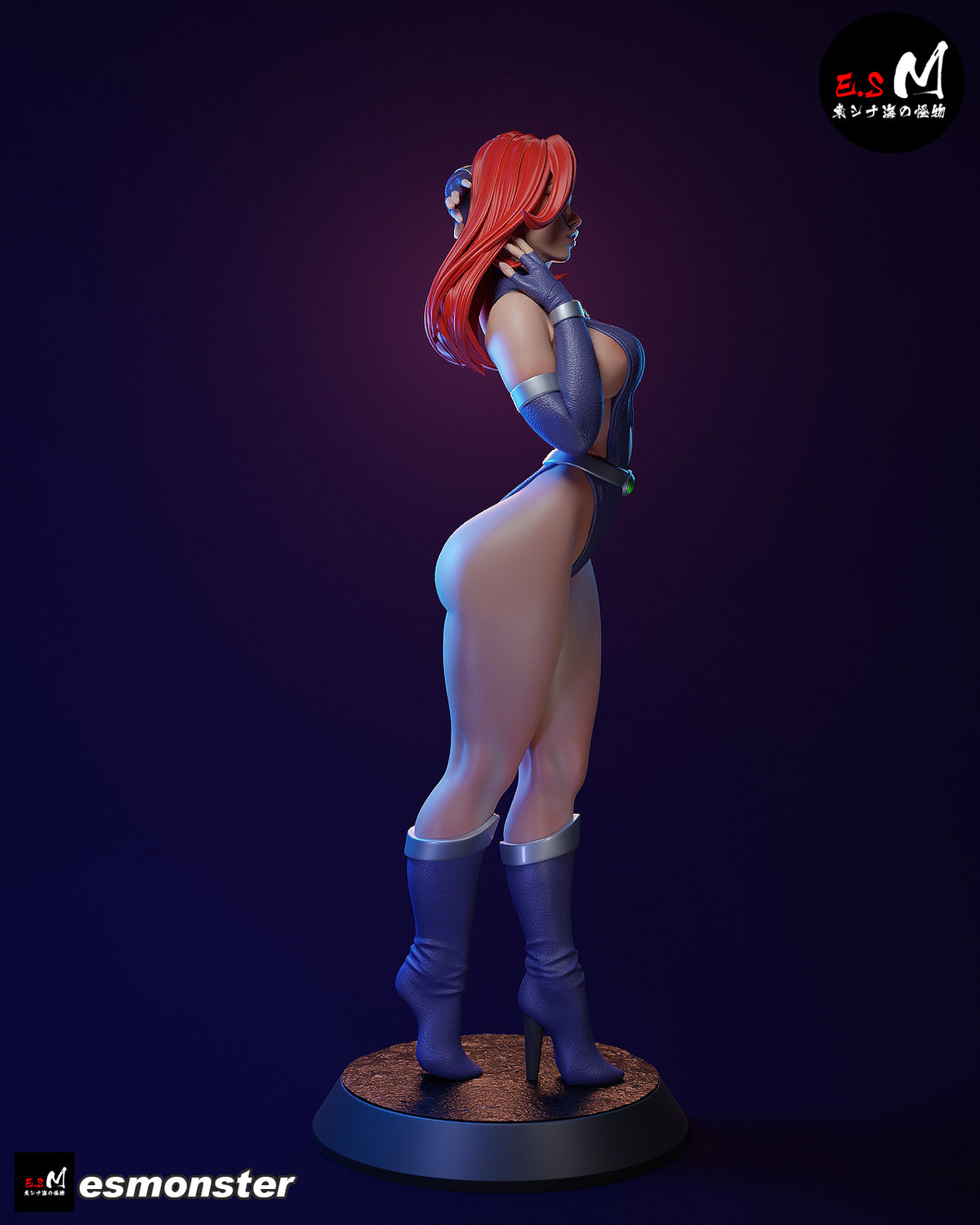 Starfire Alluring Style DC Unpainted Resin Garage Model Kit (1/6-1/12)