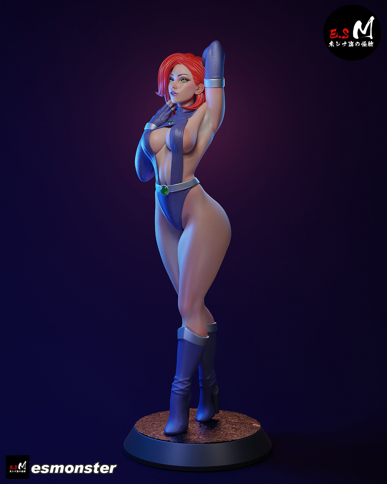 Starfire Alluring Style DC Unpainted Resin Garage Model Kit (1/6-1/12)