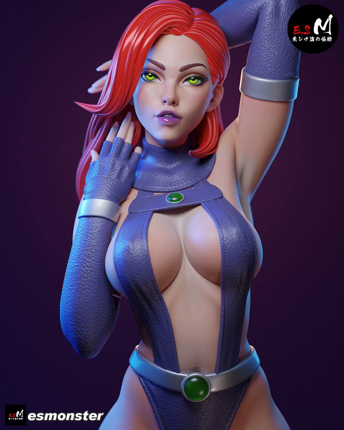 Starfire Alluring Style DC Unpainted Resin Garage Model Kit (1/6-1/12)