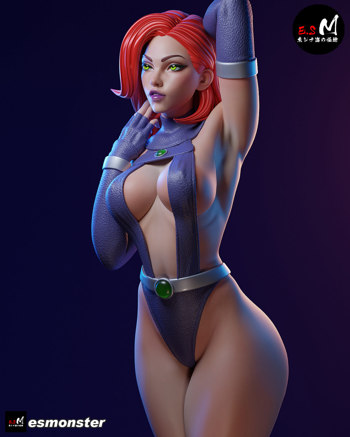 Starfire Alluring Style DC Unpainted Resin Garage Model Kit (1/6-1/12)