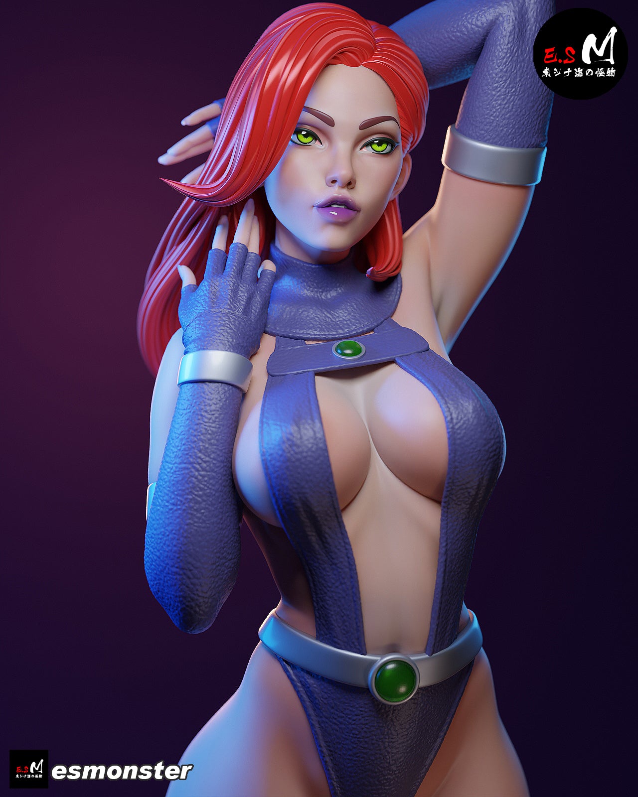 Starfire Alluring Style DC Unpainted Resin Garage Model Kit (1/6-1/12)