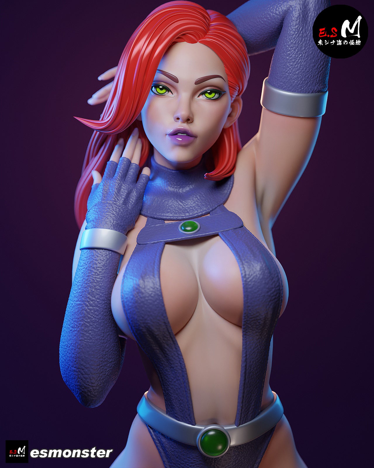Starfire Alluring Style DC Unpainted Resin Garage Model Kit (1/6-1/12)