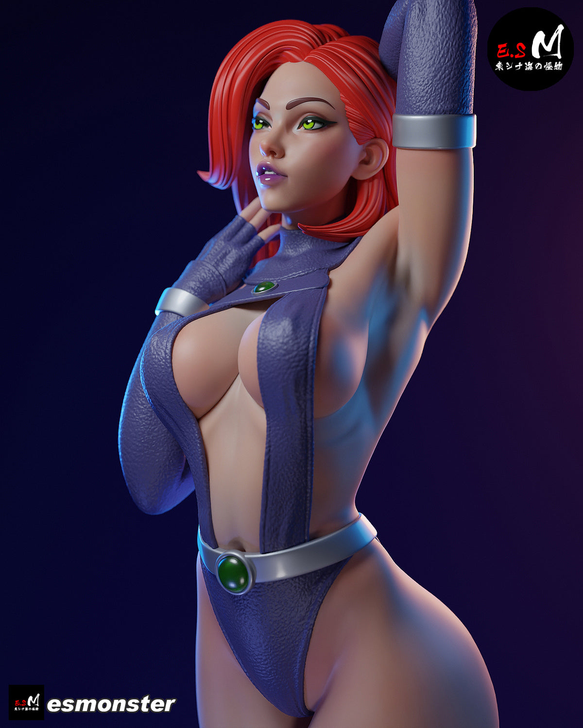 Starfire Alluring Style DC Unpainted Resin Garage Model Kit (1/6-1/12)