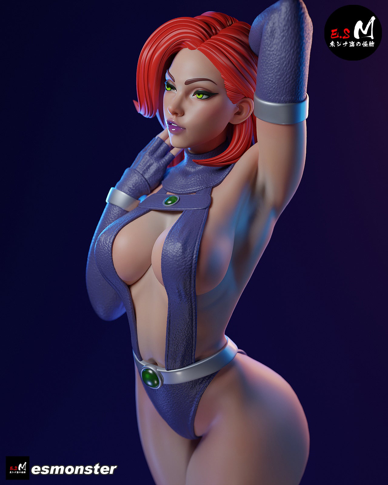 Starfire Alluring Style DC Unpainted Resin Garage Model Kit (1/6-1/12)