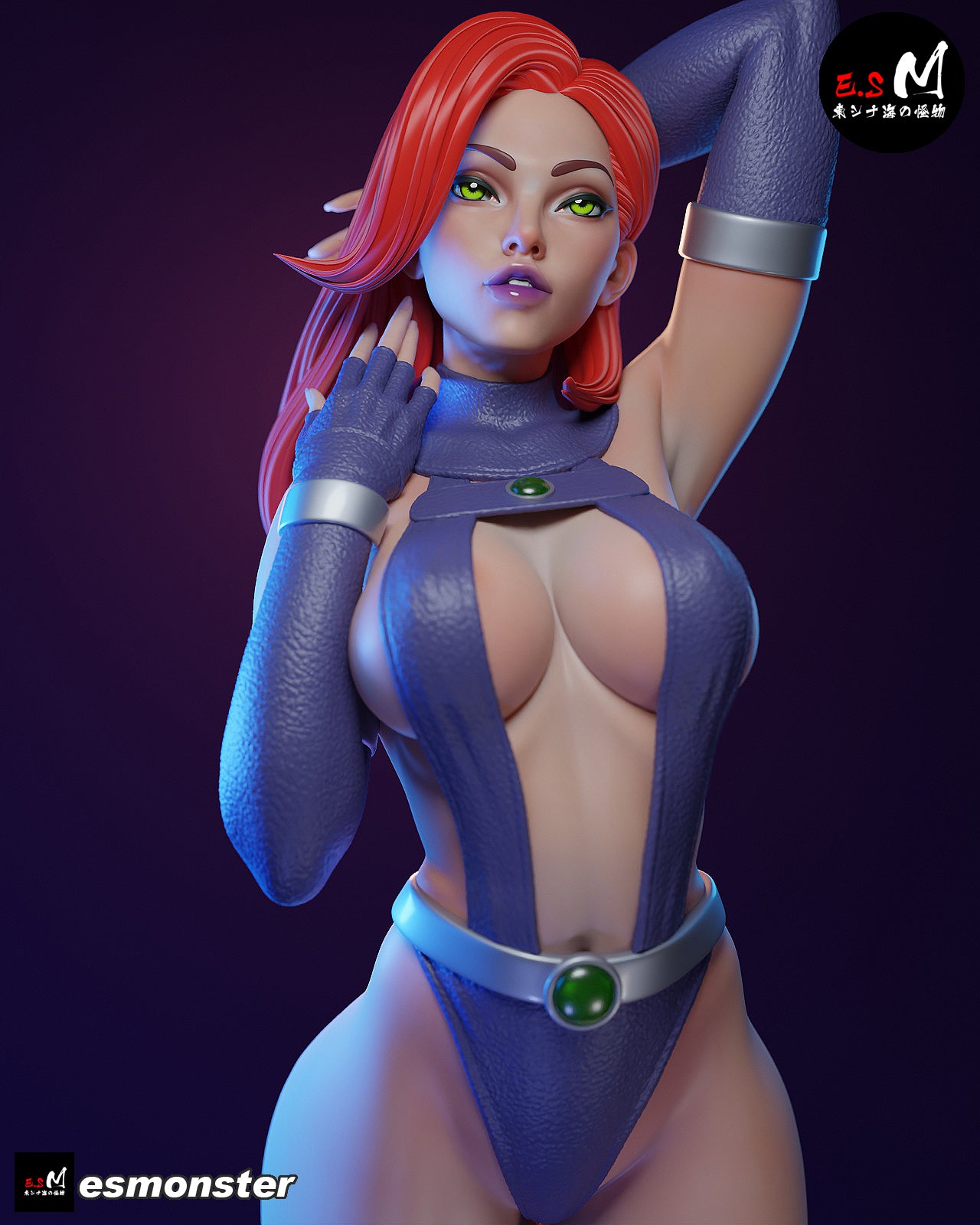 Starfire Alluring Style DC Unpainted Resin Garage Model Kit (1/6-1/12)