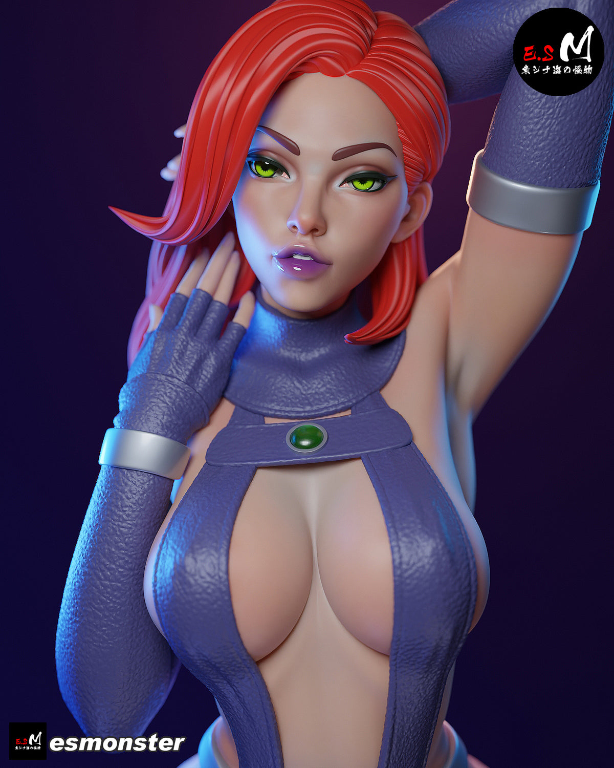 Starfire Alluring Style DC Unpainted Resin Garage Model Kit (1/6-1/12)