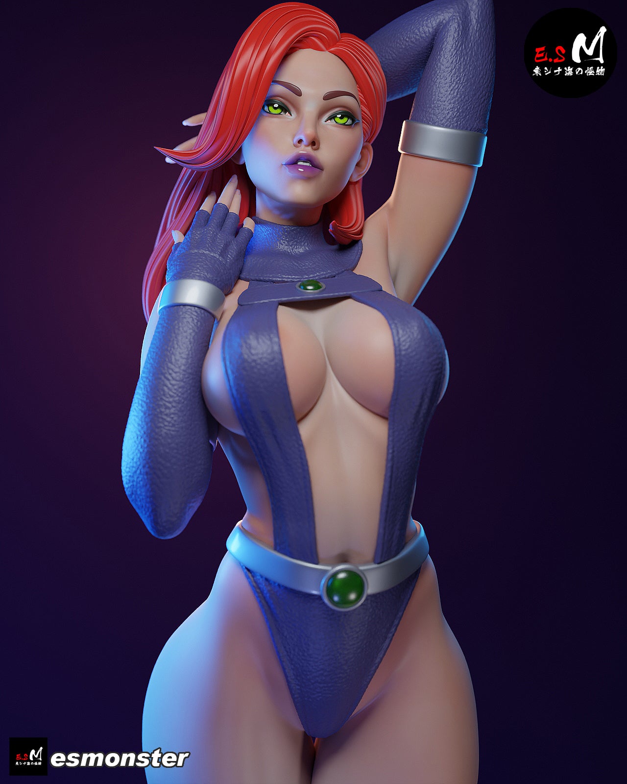 Starfire Alluring Style DC Unpainted Resin Garage Model Kit (1/6-1/12)