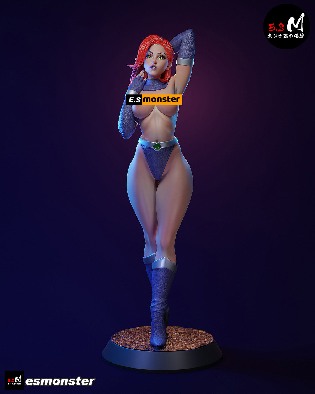 Starfire Alluring Style DC Unpainted Resin Garage Model Kit (1/6-1/12)