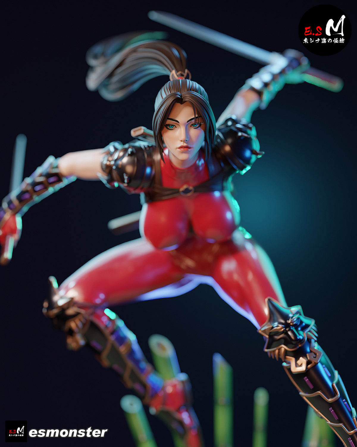 Taki Style Soulcalibur Unpainted Resin Garage Model Kit (1/6-1/12)