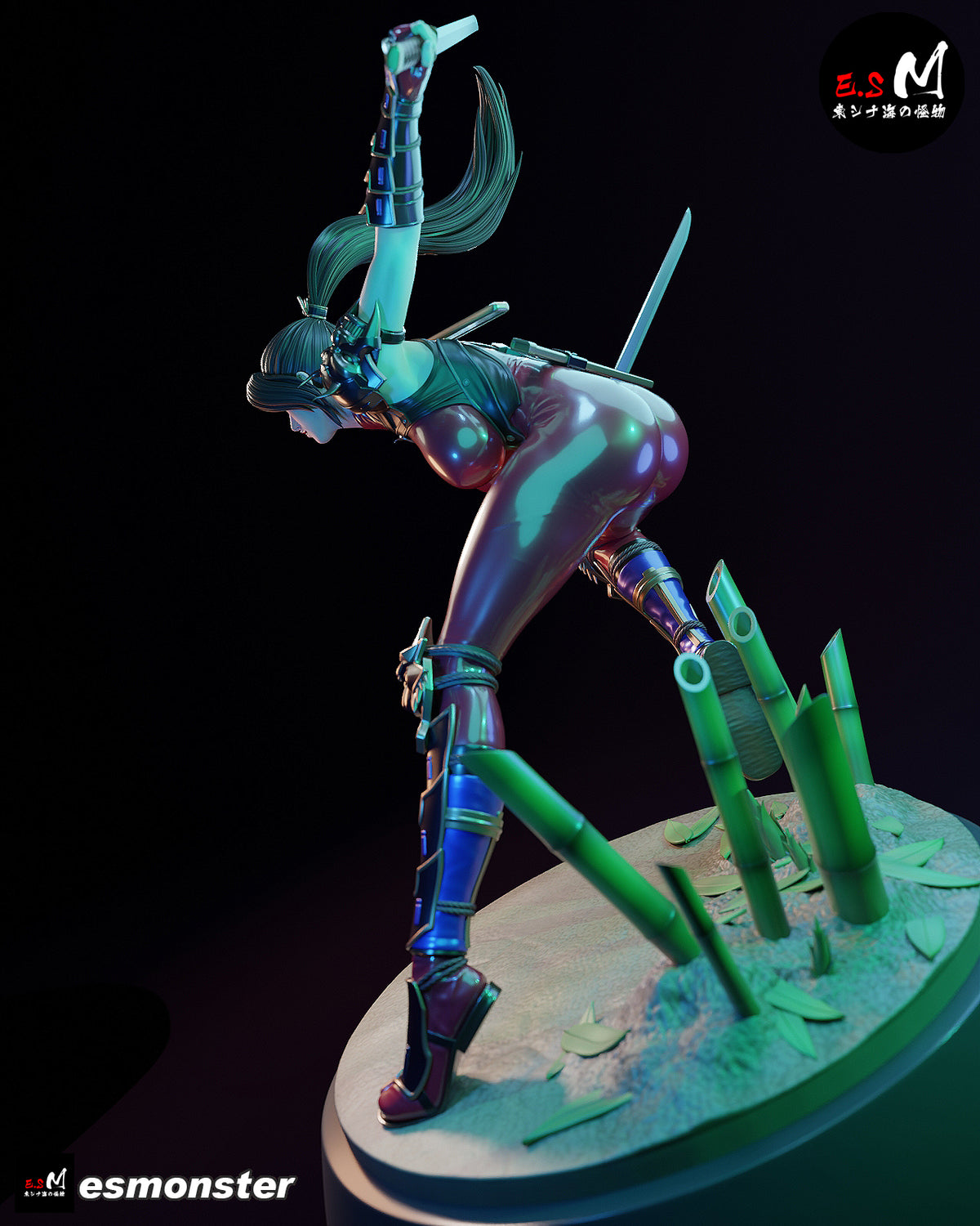 Taki Style Soulcalibur Unpainted Resin Garage Model Kit (1/6-1/12)