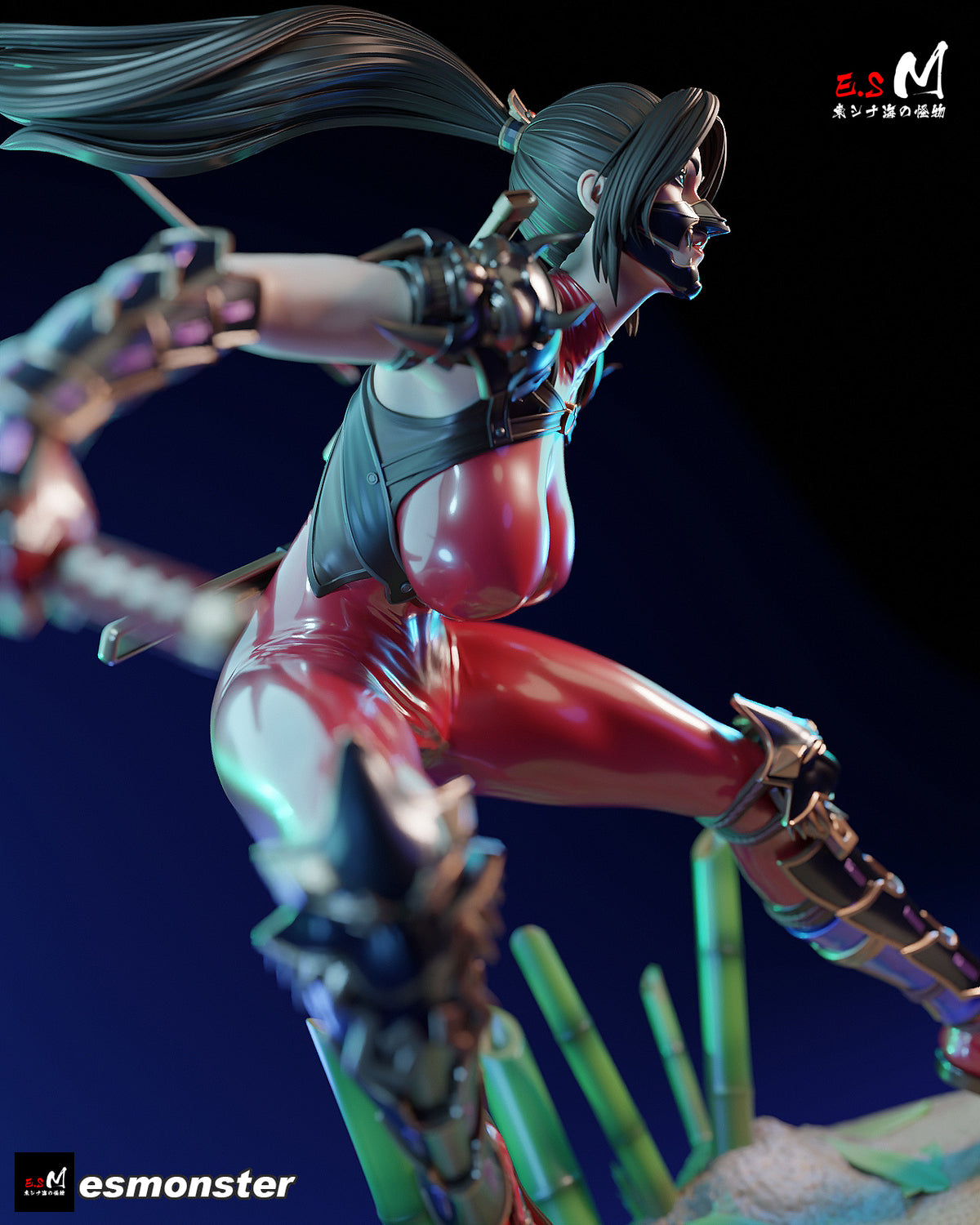 Taki Style Soulcalibur Unpainted Resin Garage Model Kit (1/6-1/12)