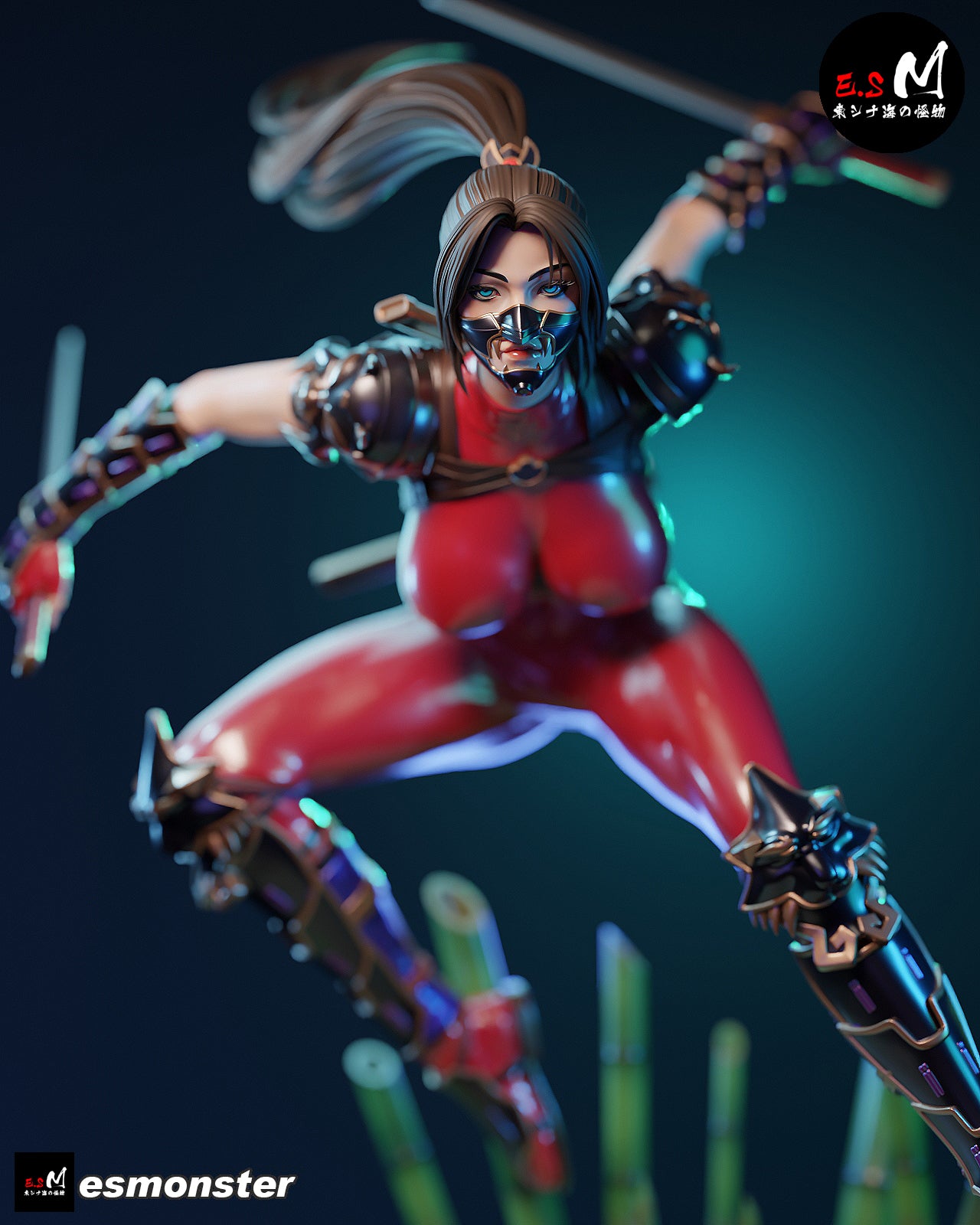 Taki Style Soulcalibur Unpainted Resin Garage Model Kit (1/6-1/12)