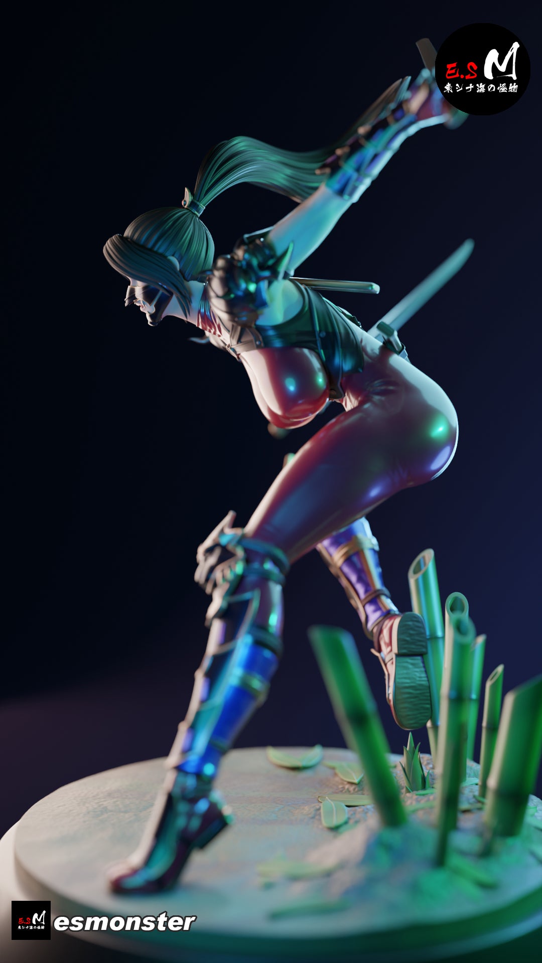 Taki Style Soulcalibur Unpainted Resin Garage Model Kit (1/6-1/12)