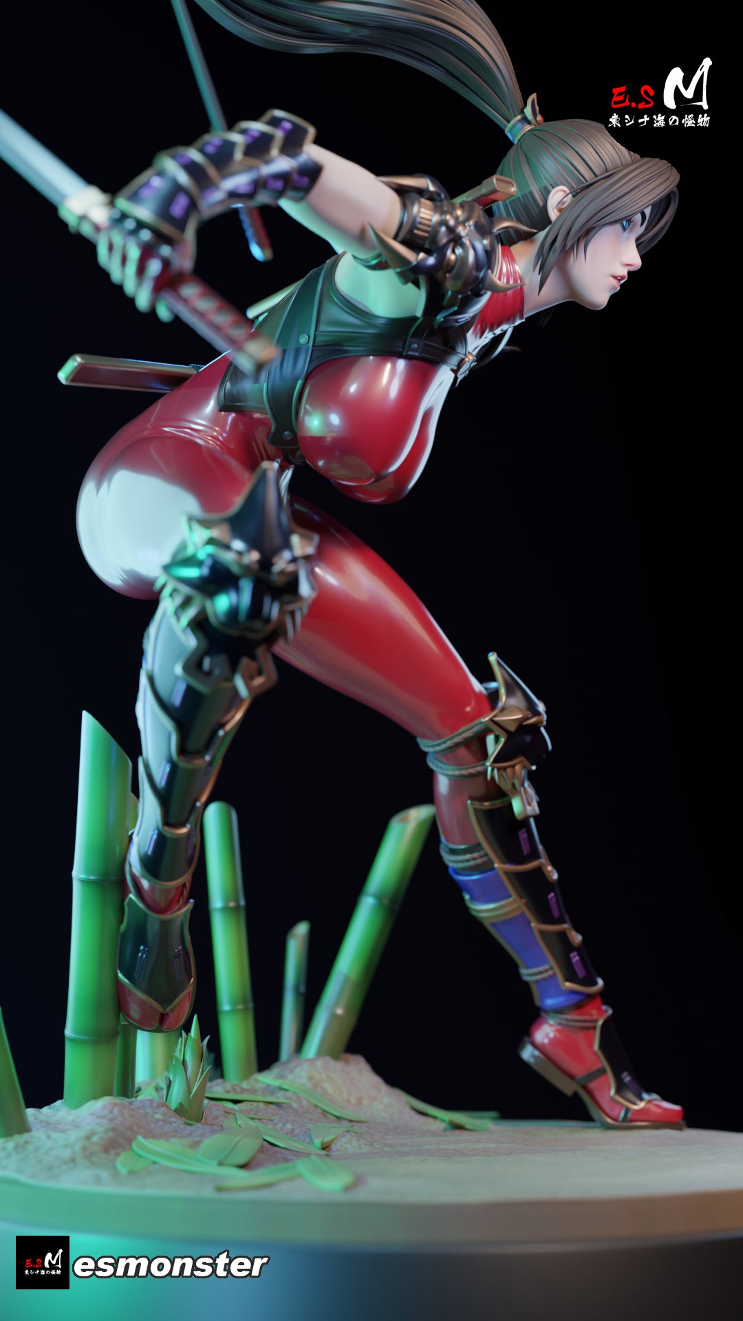 Taki Style Soulcalibur Unpainted Resin Garage Model Kit (1/6-1/12)