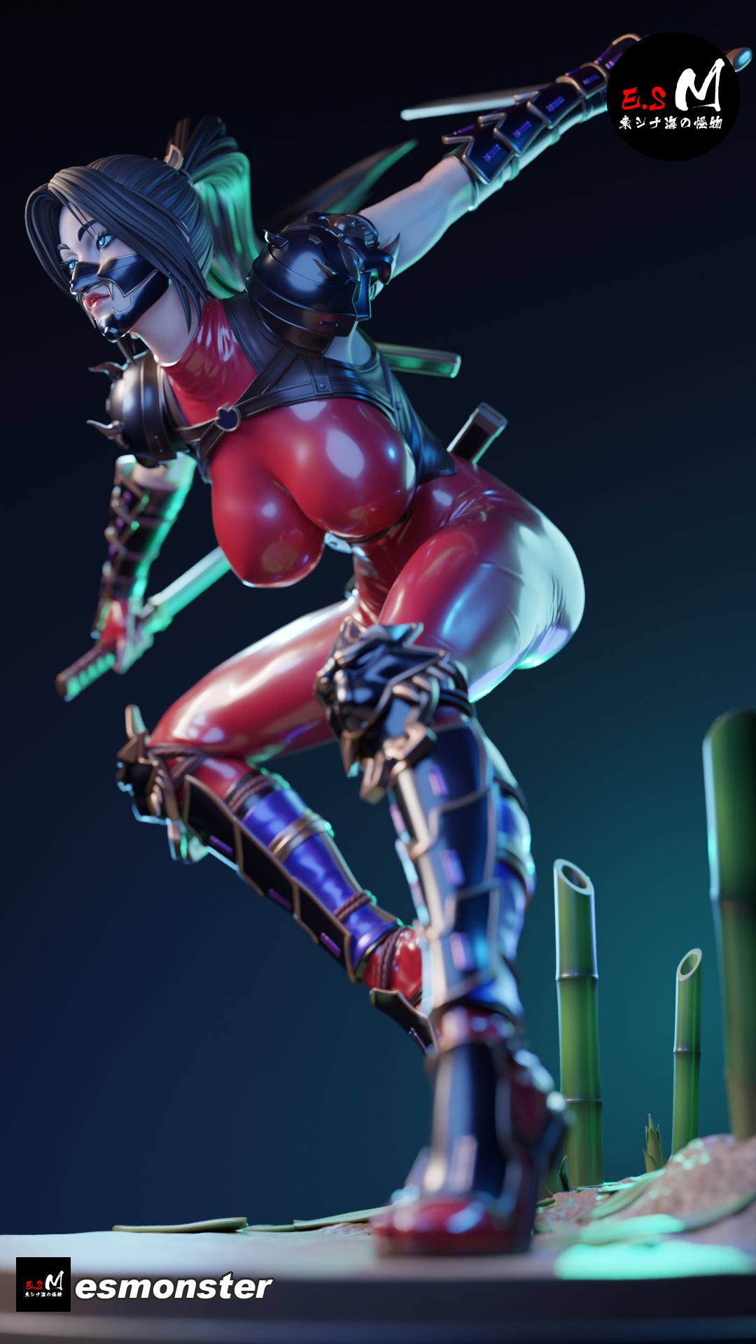 Taki Style Soulcalibur Unpainted Resin Garage Model Kit (1/6-1/12)